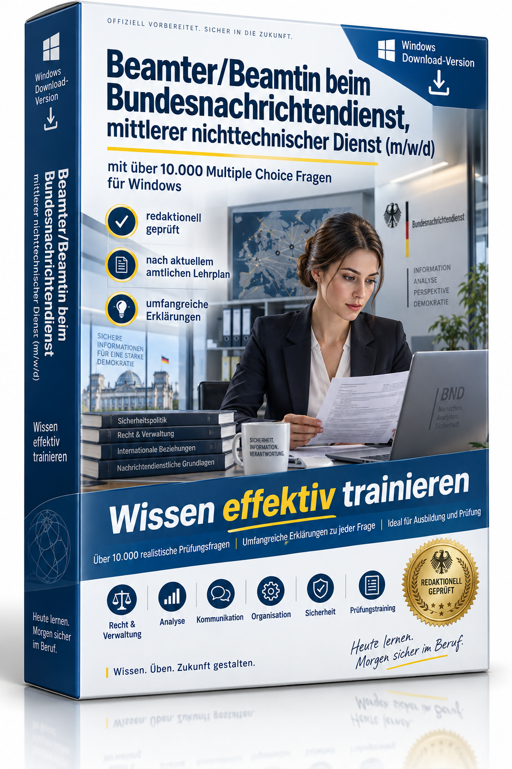 Beamter/Beamtin b. Bundesnachrichtendienst, mittl. nichttechn. Dienst - Download