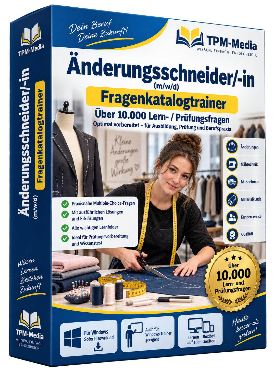 Fragenkatalogtrainer Änderungsschneider (m/w/d)