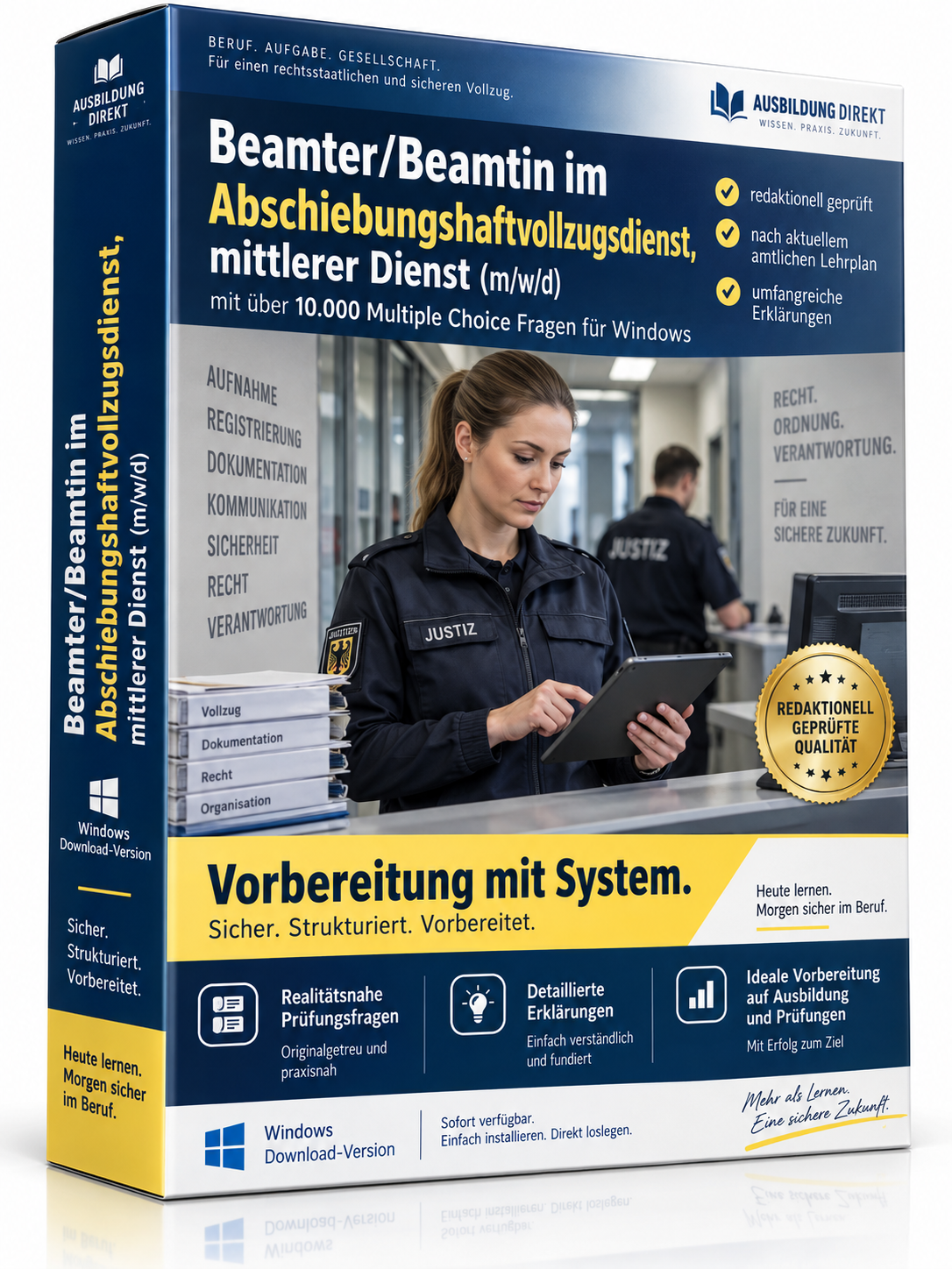Beamter/Beamtin im Abschiebungshaftvollzugsdienst, mittlerer Dienst - Download
