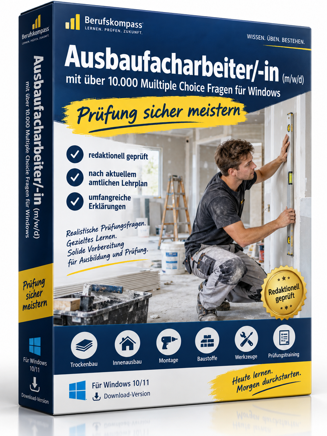 Ausbaufacharbeiter/-in (m/w/d) - Fragenkatalogtrainer Download (WIN)