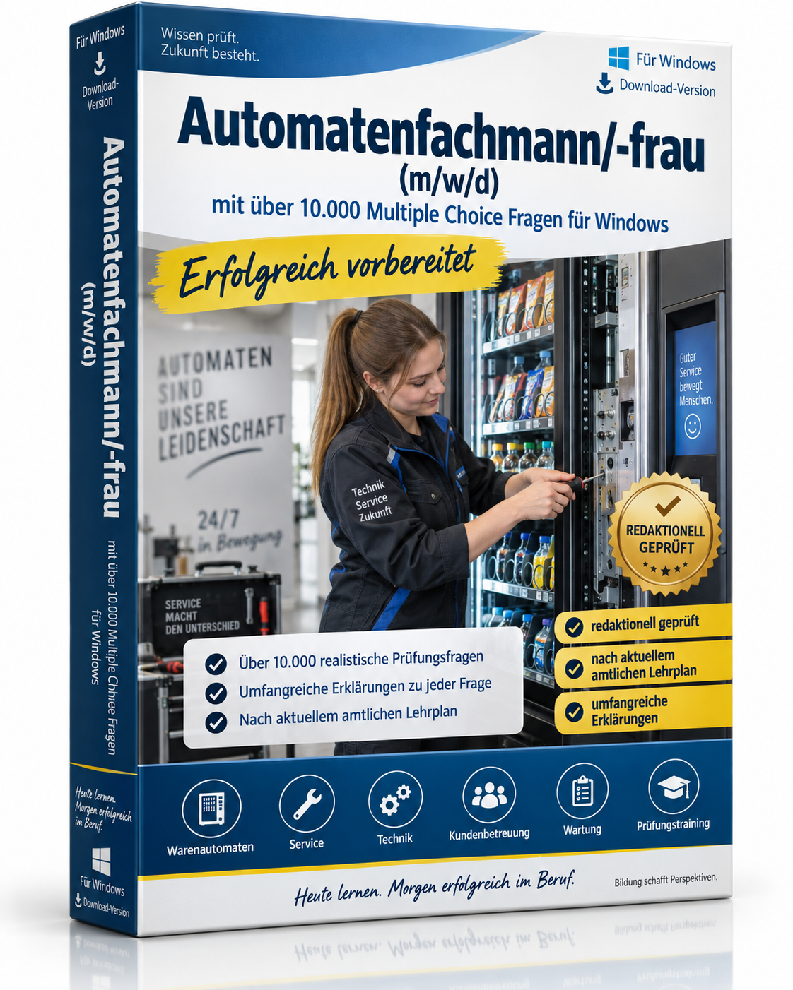 Automatenfachmann/-frau (m/w/d) Fragenkatalogtrainer - Download (WIN)
